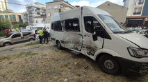 Bağcılar’da iki minibüs çarpıştı: 5 yaralı
