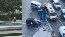 İstanbul’da silahlı kavga sonrası kaza; yarı çıplak halde kaçtı