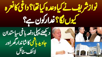 Nawaz Sharif Ne Kya Wada Kiya tha? Daghi Ka Nara Kyu Laga? Ghaddar Kon Hai? Javed Hashmi Life Style