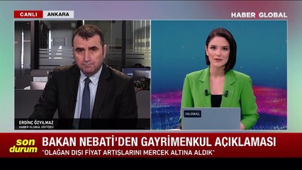 Bakan Nebati'den 'olağandışı ev fiyatları' açıklaması