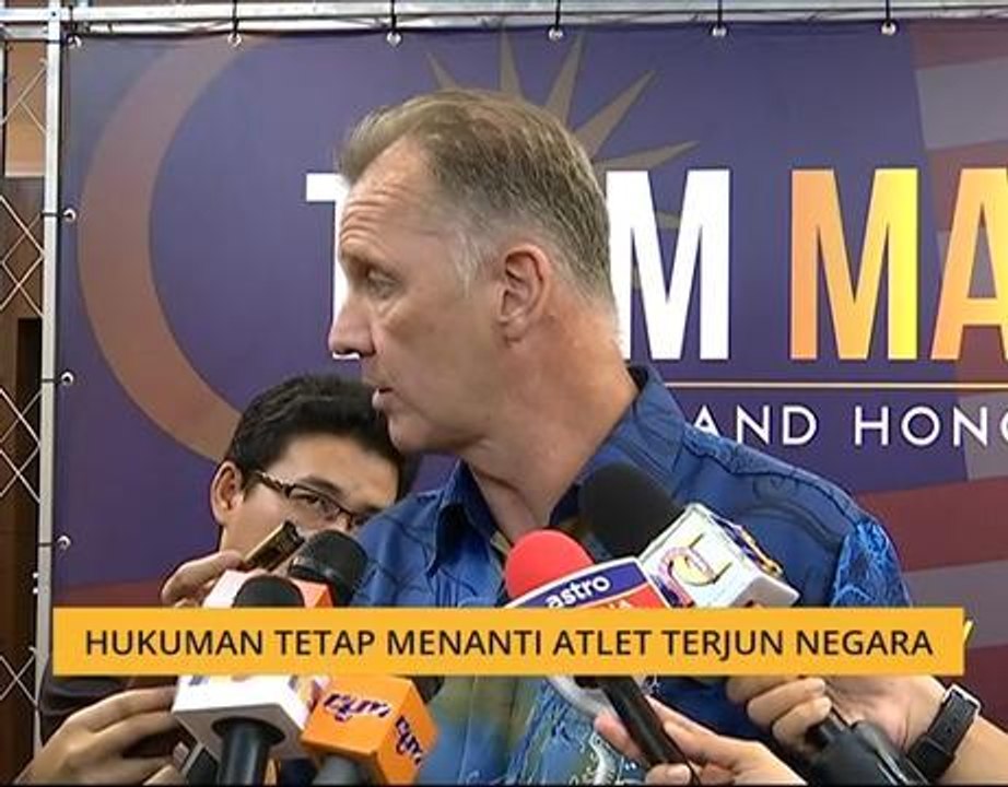 Hukuman tetap menanti atlet terjun negara
