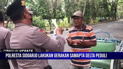 Polresta Sidoarjo Lakukan Gerakan Samapta Delta Peduli