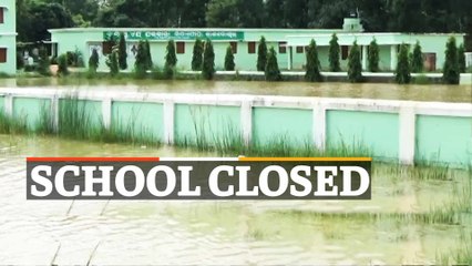 School Closed After Rainfall Floods School