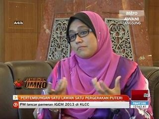 Puteri UMNO: Pertembungan satu lawan satu