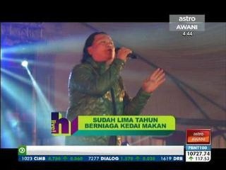 Sudah lima tahun berniaga kedai makan- Ronnie Hussien