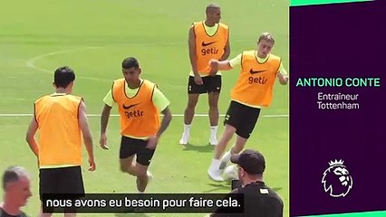 Tottenham - Conte : "C'est une très bonne surprise de voir l'équipe changer"