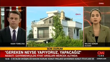 Bakan Nebati'den konut fiyat artışı açıklaması: Gerekeni yapıyoruz, yapacağız