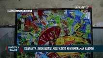 Kampanye Selamatkan Lingkungan, Pemuda di Minahasa Buat Karya Seni dari Sampah