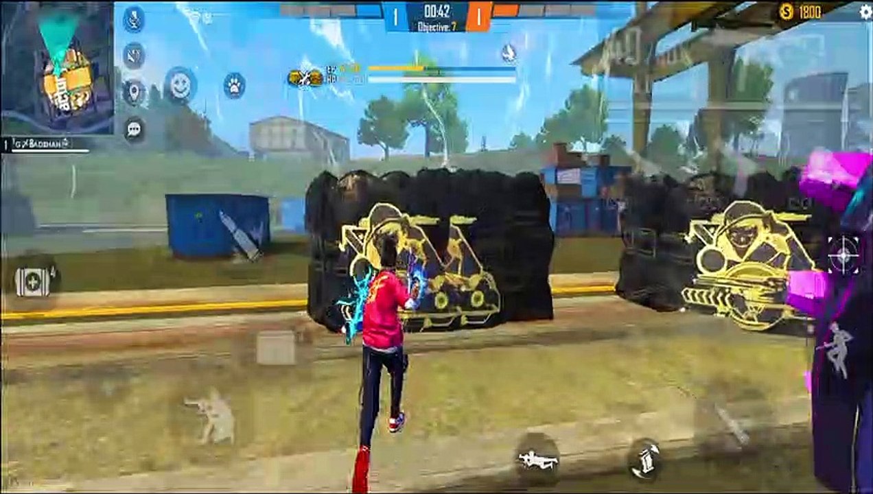 1 Vs 2 Free Fire Video