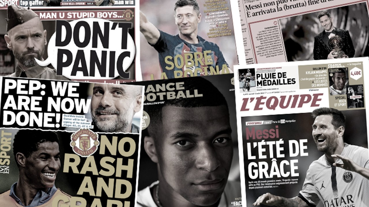 L'absence de Messi au Ballon d'Or choque l'Europe, Erik ten Hag envoie valser toutes les critiques