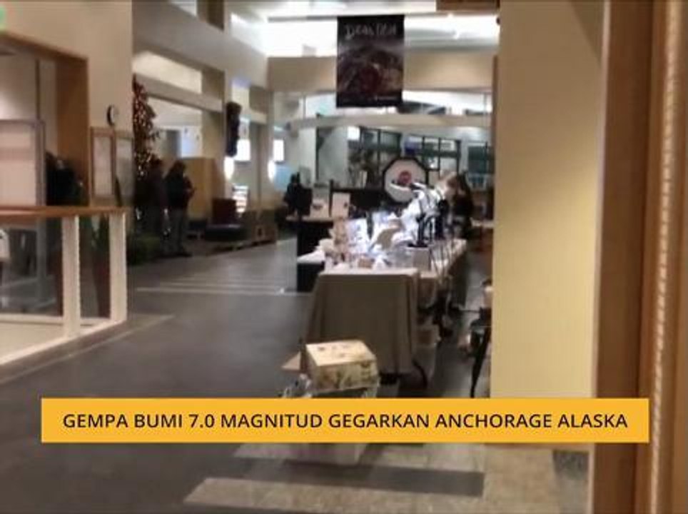Gempa bumi 7.0 magnitud gegarkan Anchorage Alaska