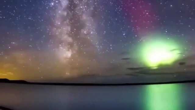 Aurora Borealis with Milky Way in Norway 2021 Live