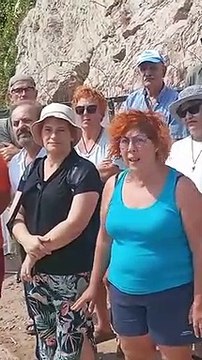 Marmaris Kent Konseyi'nden Şinpaş'ın Kızılbük'teki inşaatı önünde protesto: Tüm derdimiz kanunların uygulanması