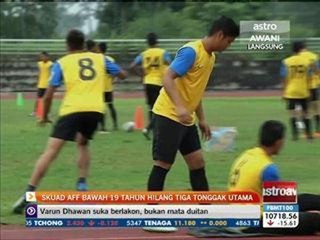 Skuad AFF bawah 19 tahun hilang tonggak utama