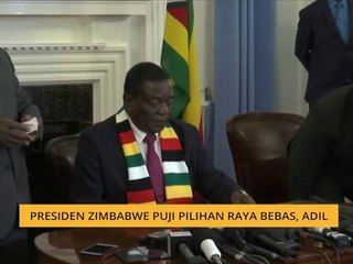 Presiden Zimbabwe puji pilihan raya bebas, adil