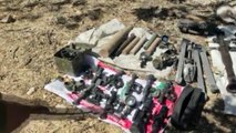 Son dakika haber | Pençe-Kilit Operasyonu bölgesinde teröristlere ait çok sayıda silah ve mühimmat ele geçirildi