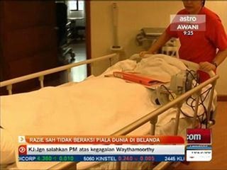 Razie sah tidak beraksi Piala Dunia di Belanda