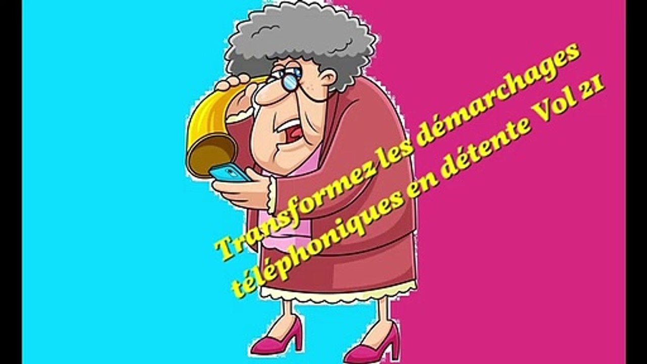 Démarchages téléphoniques en détente juste pour rire Les délires de Jean-Claude avec (Madame Nardine  ) Vol 21  avec Ciné Art Loisir