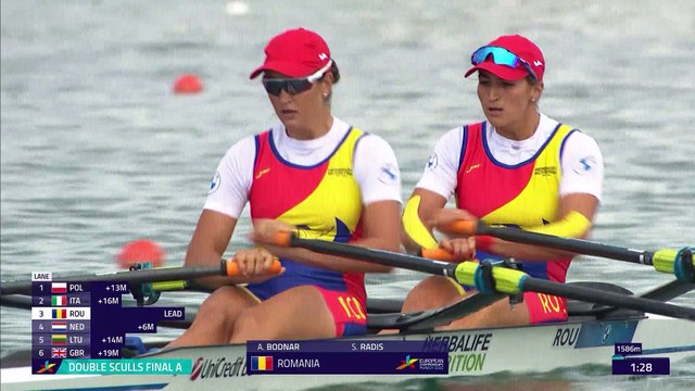 2022 European Rowing Championships - Munich, Germany - Women's Double Sculls (W2x) A-final