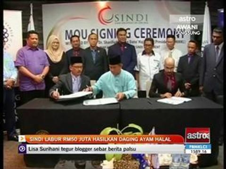 Sindi Investment labur RM50 juta hasilkan daging ayam halal