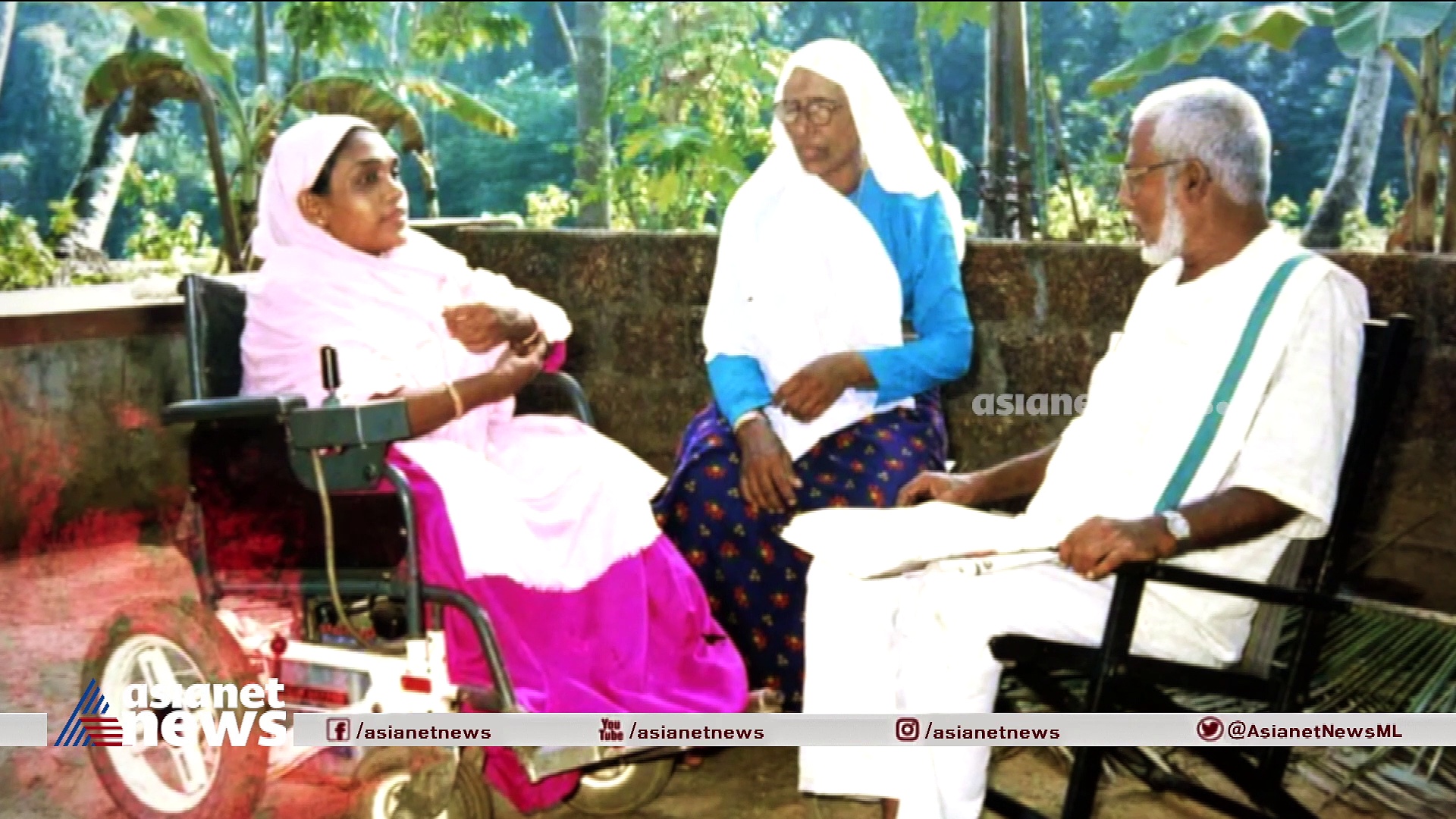 റാബിയ ടീച്ചർക്കൊപ്പം വജ്രജയന്തിയാത്രാ സംഘം 