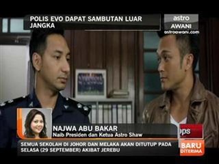 Polis Evo dapat sambutan luar jangka