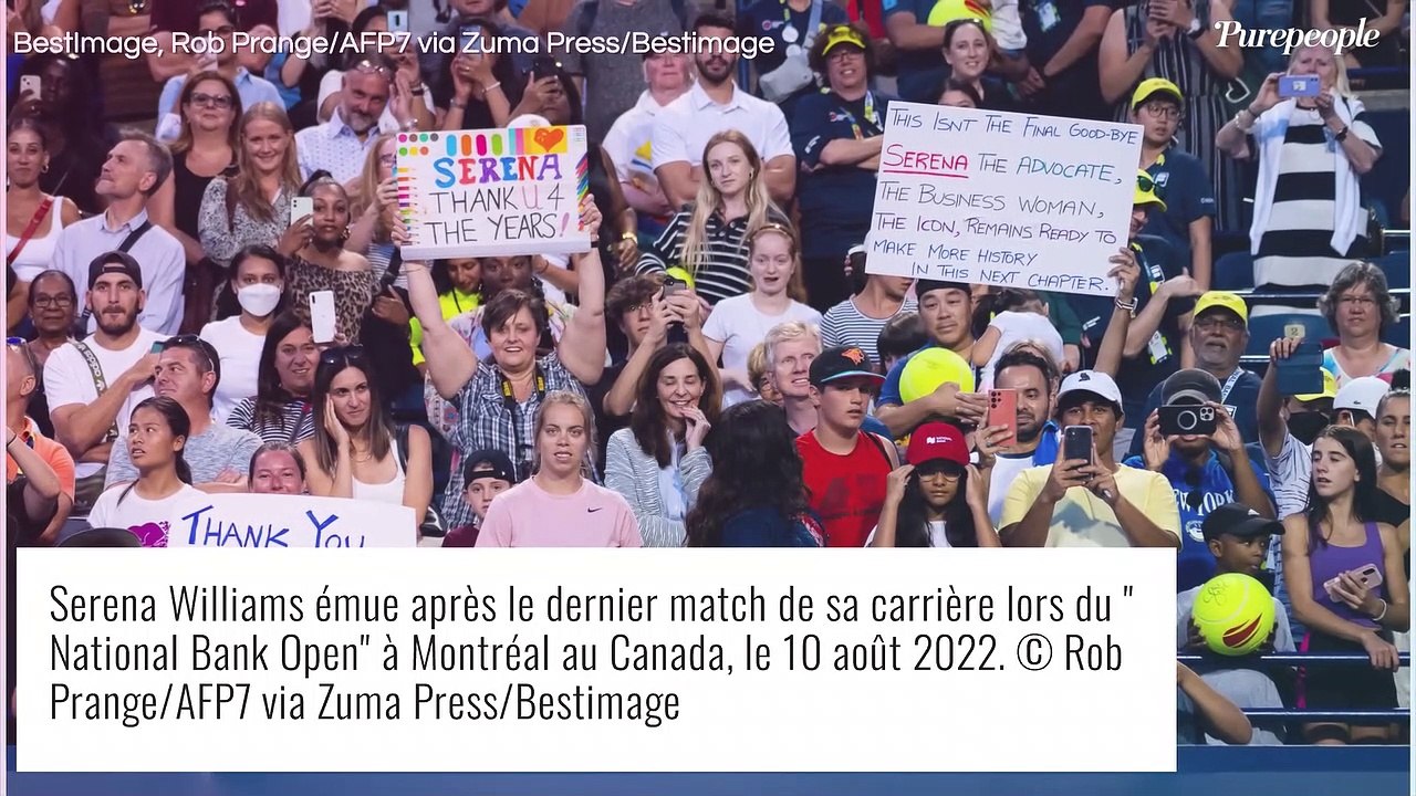 Serena Williams à la retraite : les jolis mots de son mari, les larmes de la championne