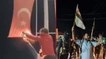 Son Dakika! Suriye'nin Azez kentinde Türk bayrağını yakma girişiminde bulunan 2 kişi yakalandı