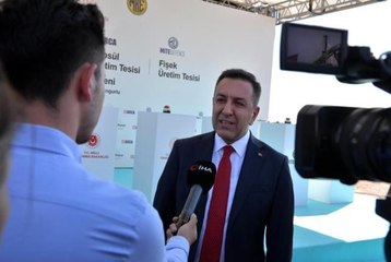 Milli Savunma Bakan Yardımcısı Dere: "Türkiye'de ilk Avrupa'nın sayılı yatırımlarından birinin temelini atıyoruz"