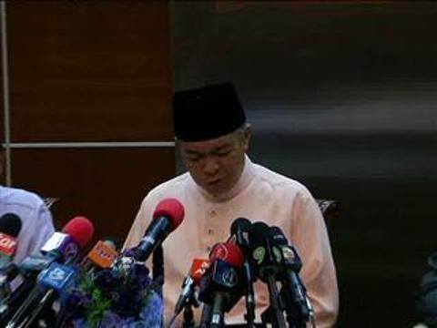 Sidang media bersama Timbalan Perdana Menteri, Datuk Seri Ahmad Zahid Hamidi