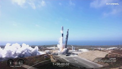 Lançamento bem sucedido do Falcon 9 com lote de 46 satélites Starlink a bordo
