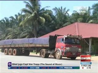 Kegiatan pengangkutan bauksit jejas penduduk Felda
