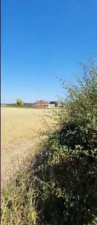 Wildfire rages during heatwave