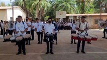 Preparación del Instituto Técnico 18 de noviembre de Olancho para el 15 de septiembre