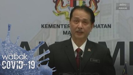 Nilai R Naught meningkat ketara kepada 1.72 - Dr Noor Hisham