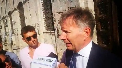 Palio, prima prova annullata per la pioggia. Il sindaco De Mossi: "Non ci sono i tempi"