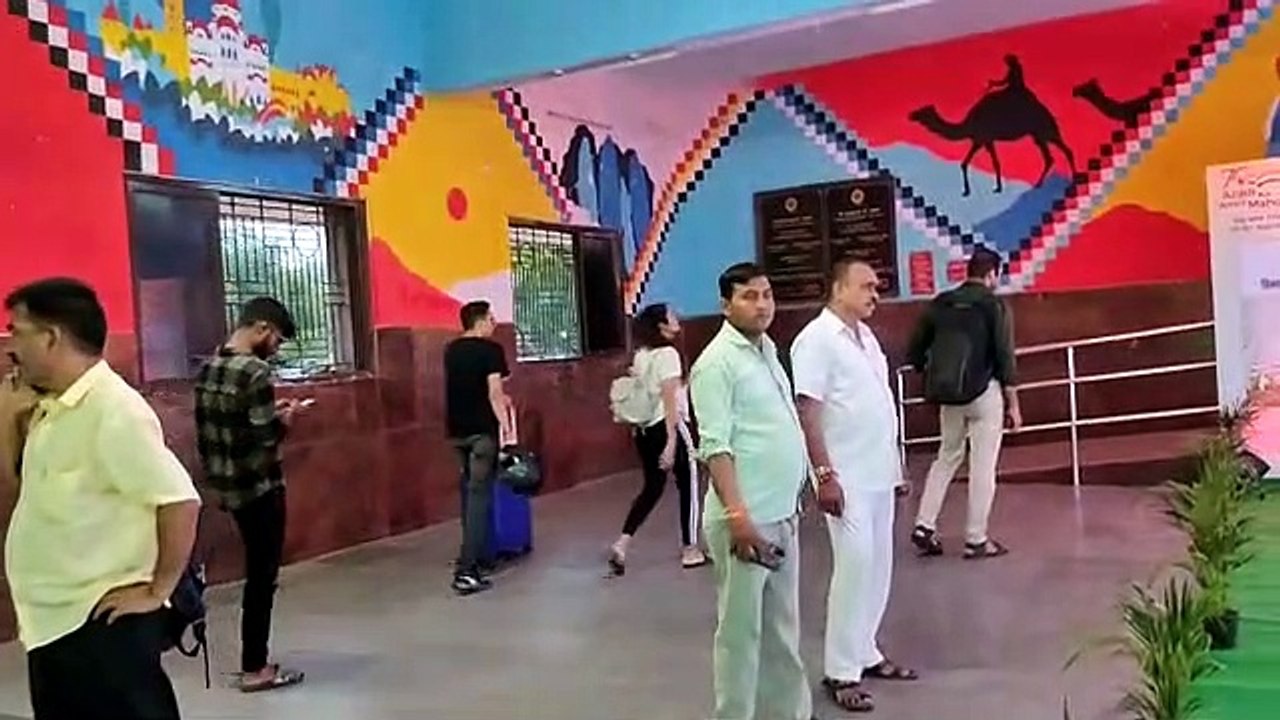 VIDEO :साबरमती स्टेशन पर लगी "विभाजन विभीषिका स्मृति दिवस" प्रदर्शनी
