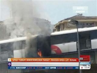 SPAD tubuh jawatankuasa siasat insiden brek LRT rosak