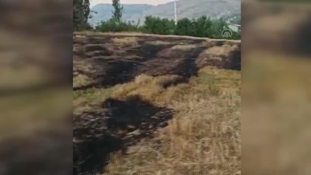 Kahramanmaraş haberi... KAHRAMANMARAŞ - Şehit babası ot yakarken hayatını kaybetti