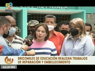 1x10 del Buen Gobierno dota con materiales 60% de las escuelas en Caracas para su embellecimiento