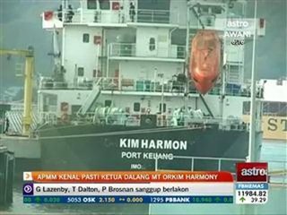 APMM kenalpasti ketua dalang MT Orkim Harmony