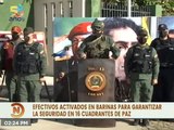 ZODI Nº 32-Barinas garantiza despliegue de seguridad ciudadana en 16 Cuadrantes de Paz