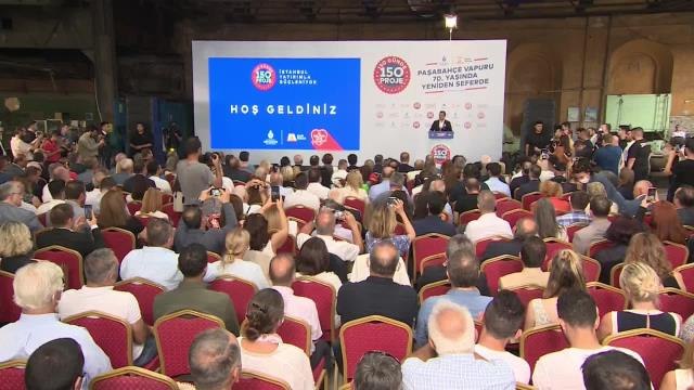 İmamoğlu: Haliç Tershanesi, Bir Gemi İnşa Edemez Hale Gelmişti Şimdi Önemli Bir İmalat Yapan Tersaneye Döndü