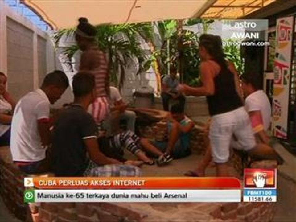 Cuba perluas akses internet