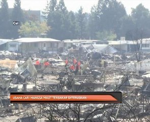 Usaha cari mangsa maut terbakar diteruskan