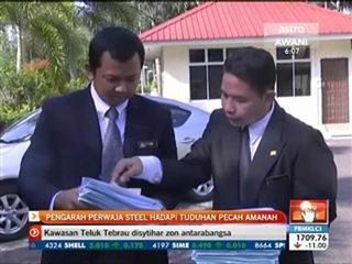 Pengarah Perwaja Steel hadapi tuduhan pecah amanah
