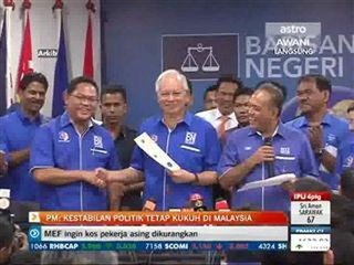 PM: Kestabilan politik tetap kukuh di Malaysia