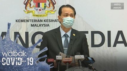 Terdapat empat kluster baharu dilaporkan hari ini