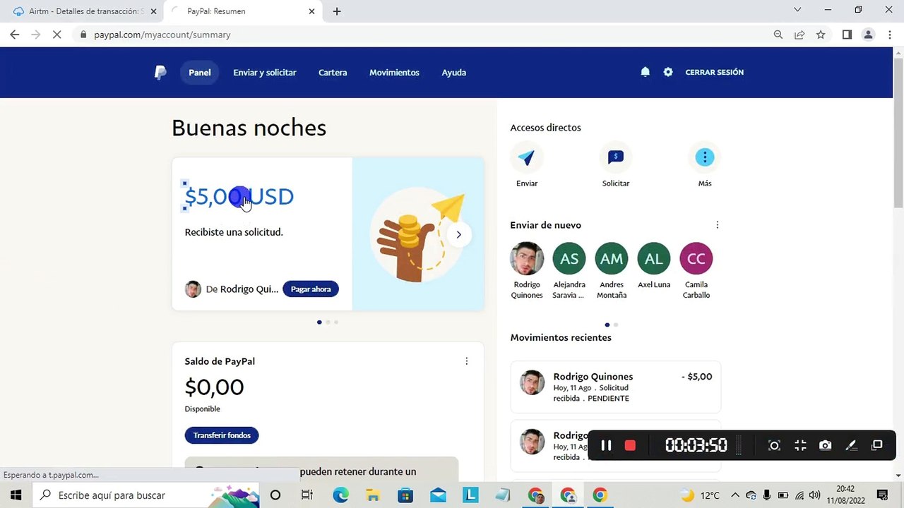 ✅ Transferir/Retirar tu saldo de PAYPAL a MERCADO PAGO ARG 2022 (Uala, Brubank y MÁS ) EN VIVO