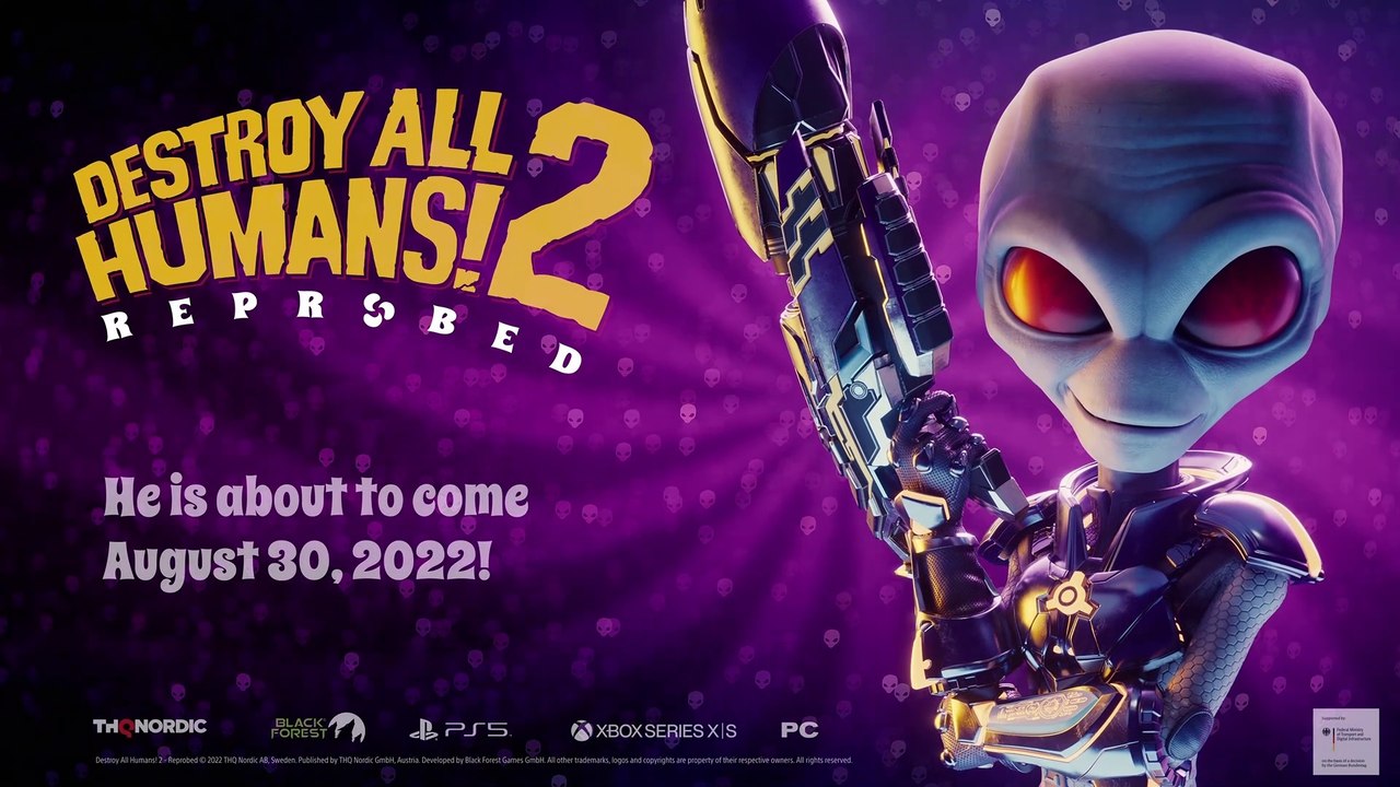 Destroy All Humans ! 2 : Reprobed - Bande-annonce THQ Nordic Digital Showcase 2022